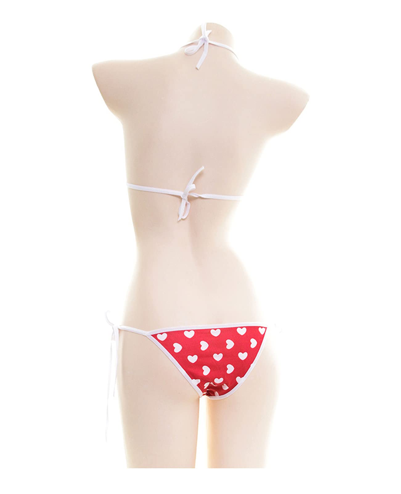 Unibaby Anime Lolita Bikini Set - Sexy Japanese Manga Inspired Lingerie Bra & Thong for Cosplay, Beach Party & Role Play