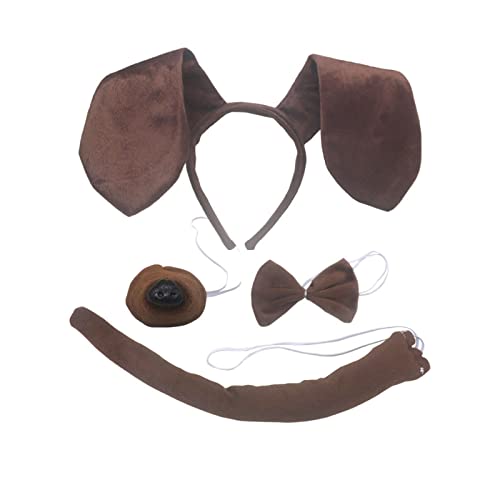 4pcs-coffee Dog