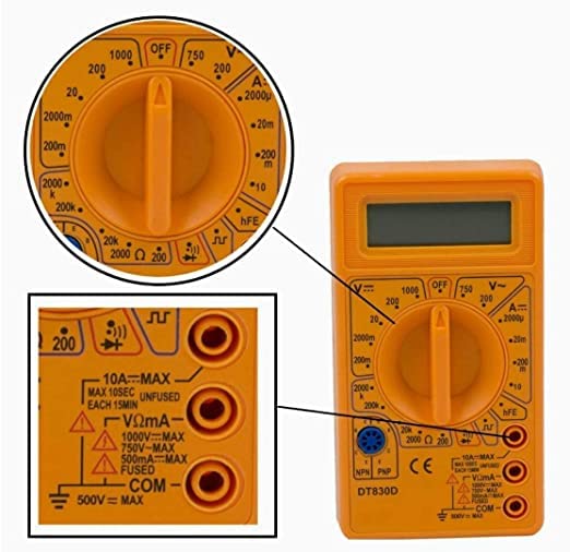 SP Combo Suction Cup & Mobile Screen Opener with Digital Multimeter - Professional Phone Repair Tools for iPhone, Samsung & Electronics Testing | Perfect for DIY Repairs & Tech Maintenance