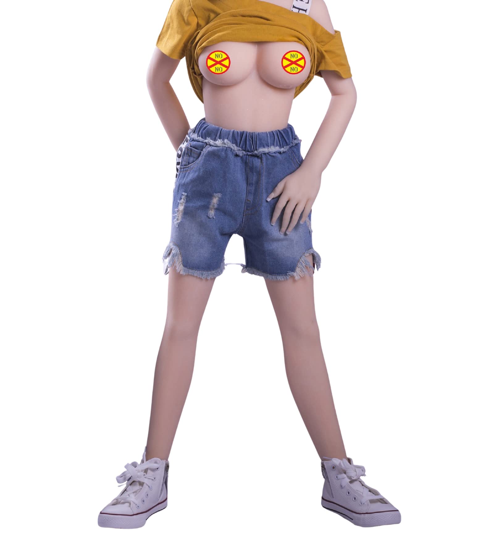 Realistic TPE Full Body Sex Doll for Men - Lifelike Adult Love Doll with Flexible Metal Skeleton - Male Masturbation Toy for Discreet Pleasure & Intimate Moments - Perfect for Home Use, Private Collection & Fantasy Fulfillment - USA Stock Fast Shipping
