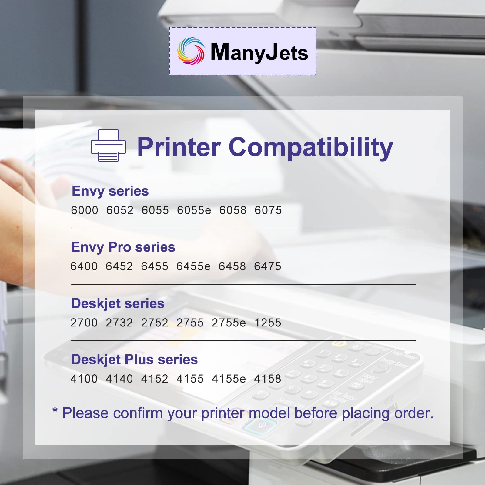 High-Quality Remanufactured HP 67XL Ink Cartridges - Compatible with HP Envy 6055, 6055e, 6052, Envy Pro 6455e, Deskjet 2755, 2755e, 2752, 2732, 2700, DeskJet Plus 4155e Printers (1 Black + 1 Tri-Color) - Perfect for Home & Office Printing Needs