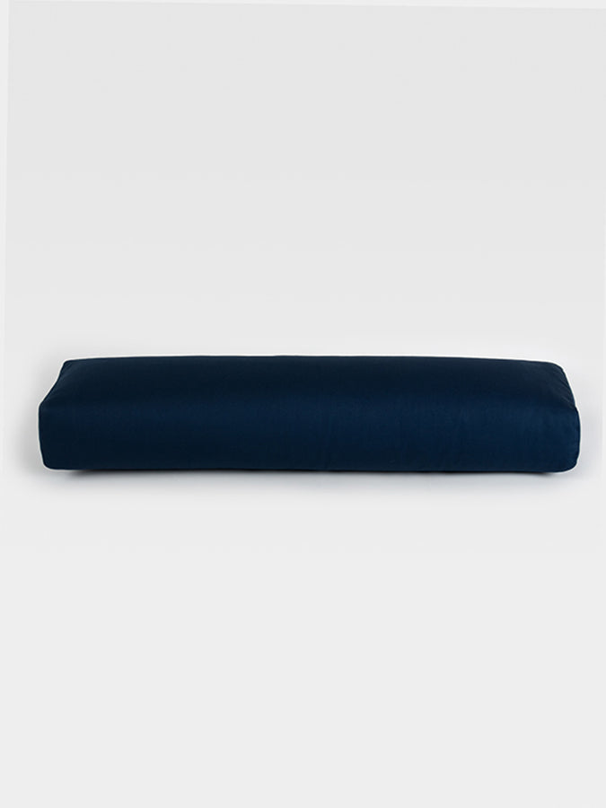 Premium Yoga Bolster Cushion for Meditation & Pranayama - Supportive Recron Fiber Pillow for Yoga Studio, Home Practice & Relaxation - Ideal for Restorative Yoga, Prenatal Exercises & Stress Relief