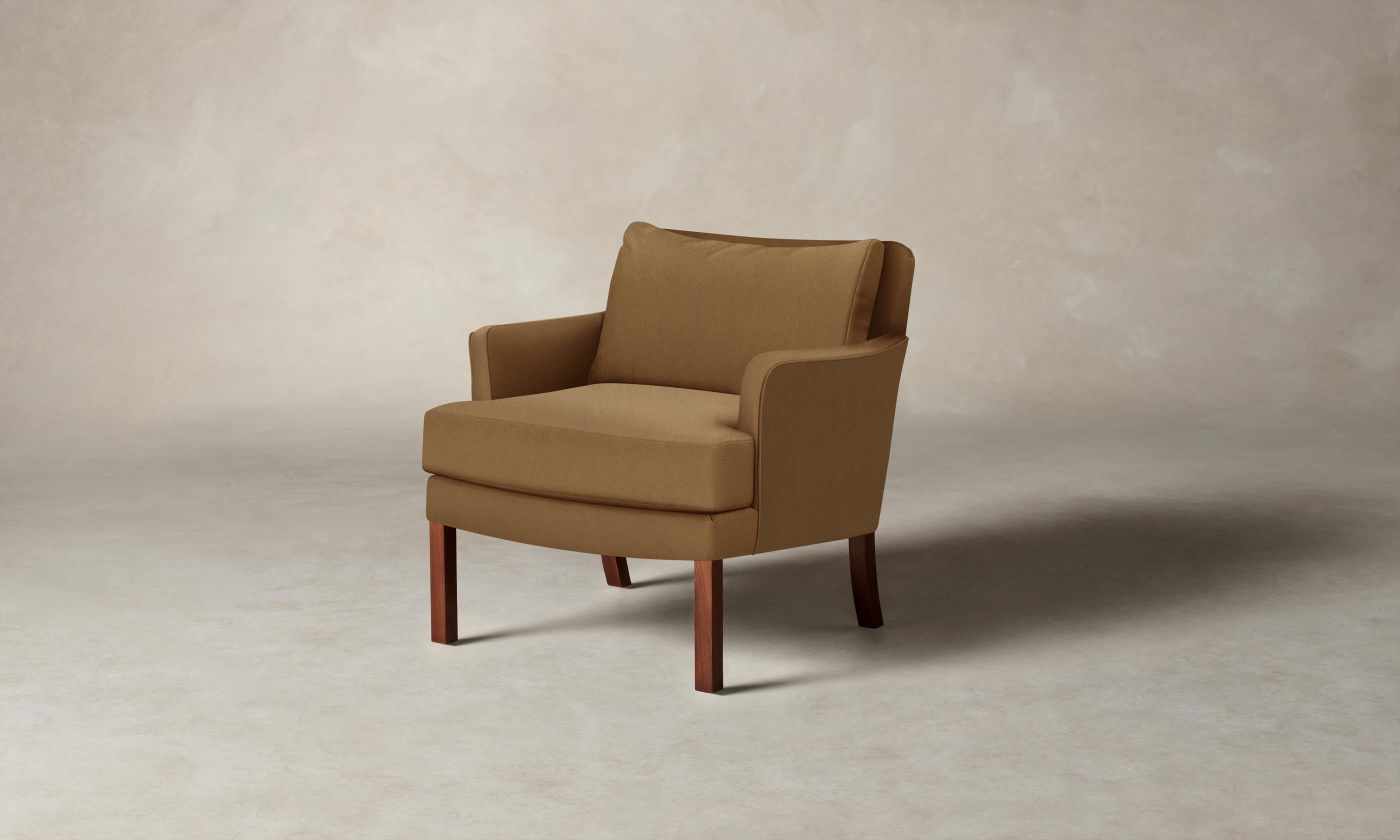 Premium Tuscan Leather Kaye Chair in Camel - Luxurious Comfort for Home Office, Living Room & Lounge Areas