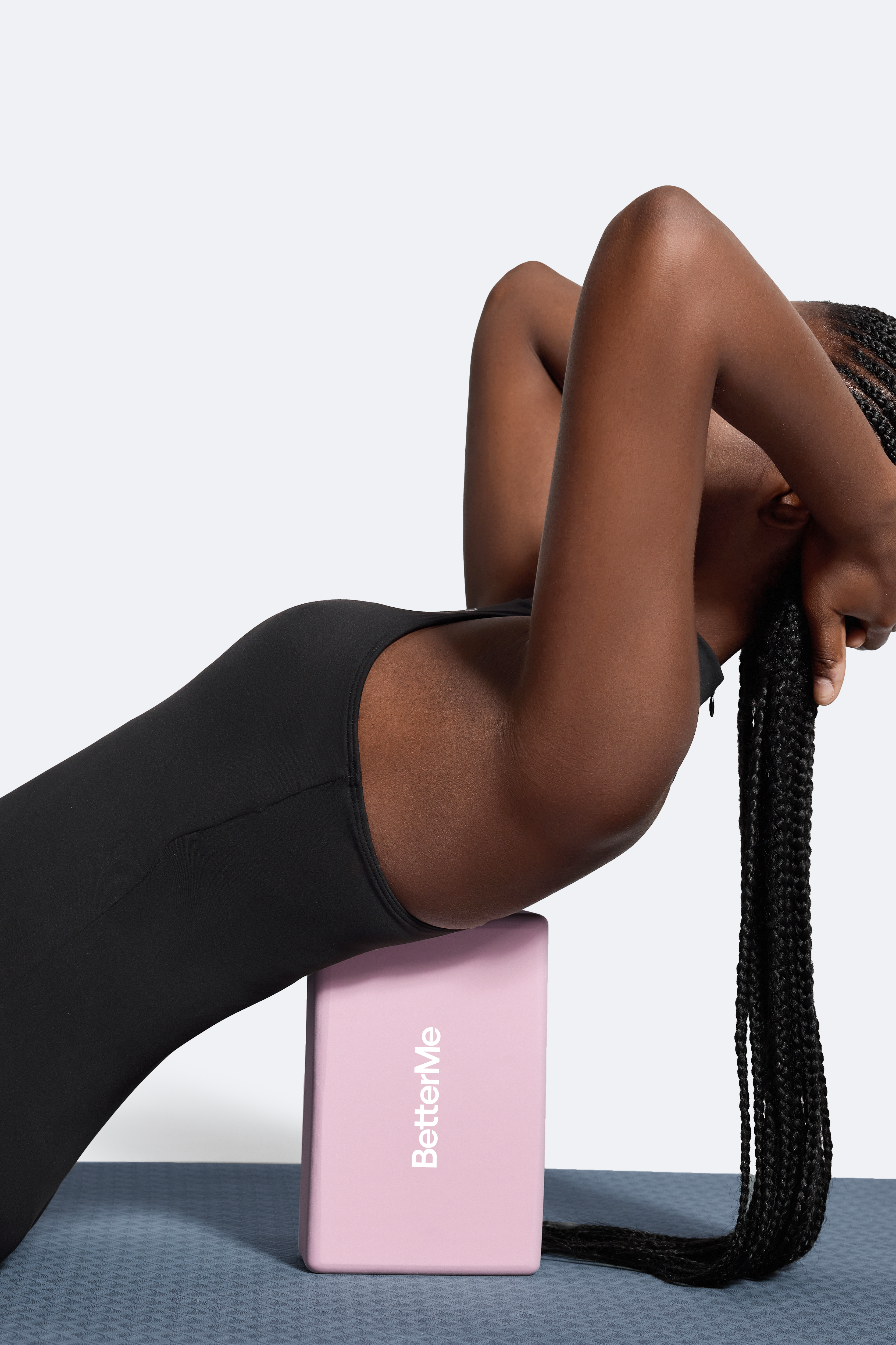 Premium Soft Yoga Block - Pink High Density Foam for Support & Balance - Ideal for Yoga, Pilates, Stretching & Meditation at Home or Studio