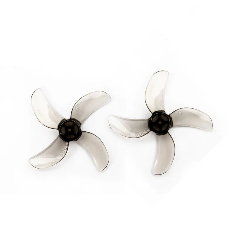 Gemfan 1209 4-Blade 31mm Propeller - 0.8mm/1mm/1.5mm Shaft Compatible with 0802 25000KV Motor (16-Pack) - Perfect for FPV Drone Racing and DIY Micro Quadcopter Builds
