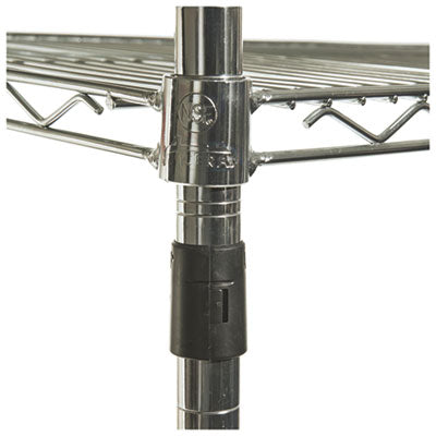 Alera® NSF Certified 4-Tier Industrial Wire Shelving Unit - 48