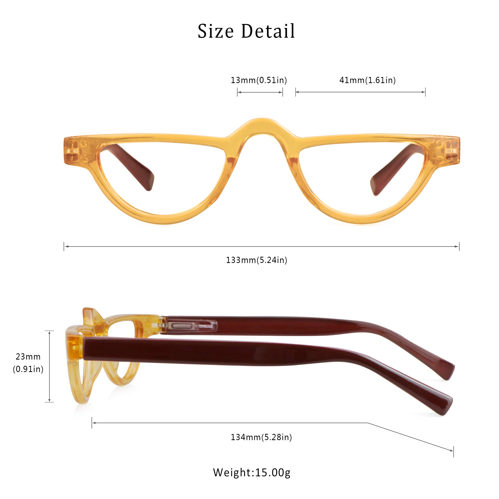 LifeArt Blue Light Blocking Glasses - 4 Pairs Reading Glasses for Computer & Screen Use - Reduce Eye Strain for Work, Gaming & Reading