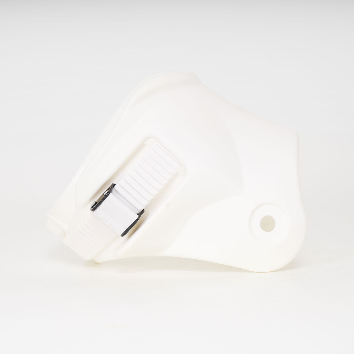 Premium V-Cut Razor Cuffs in White with White Buckle - Stylish & Comfortable for Formal Events, Weddings, and Business Attire