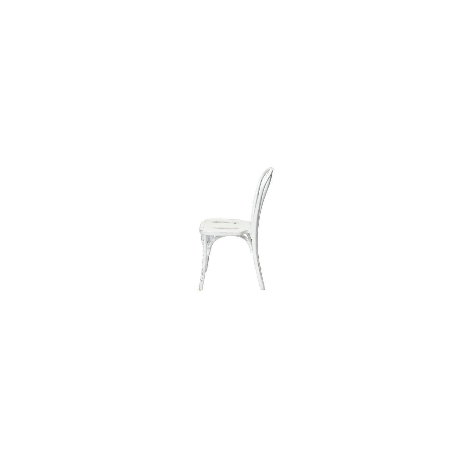 Premium Bentwood White Wash Chairs - Commercial Seating for Restaurants, Cafes & Events - Durable Wooden Dining Chairs for Indoor & Outdoor Use