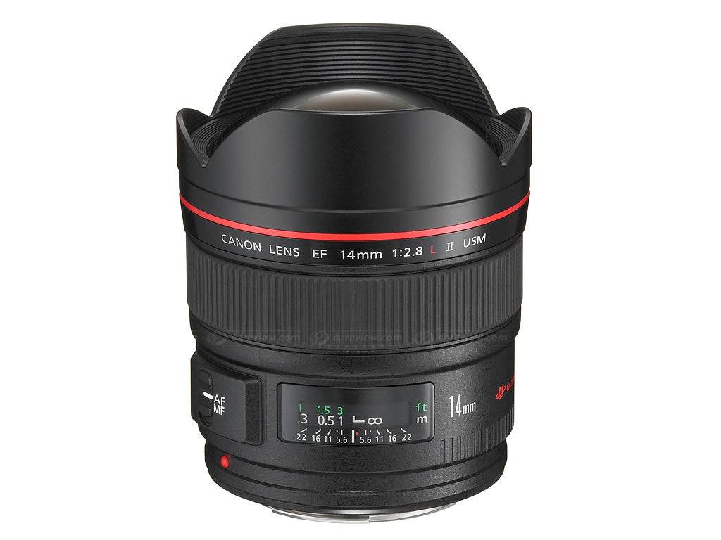 Canon EF 14mm f/2.8L II USM Ultra Wide Angle Lens for Landscape, Architecture & Astrophotography - Professional Full Frame DSLR Camera Lens with Fast Autofocus