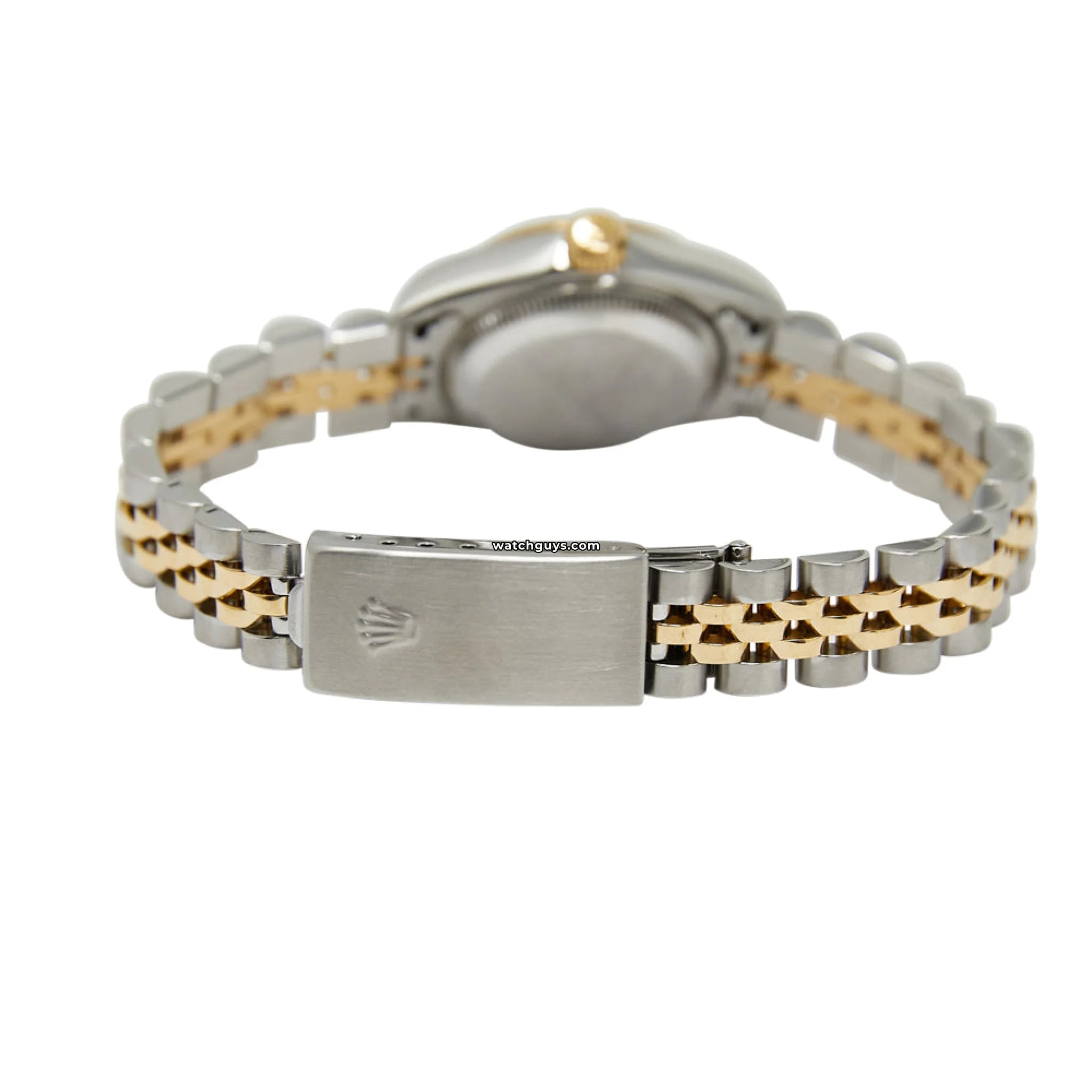 Rolex Datejust 69173 Women's Watch - 18K Yellow Gold & Stainless Steel, Ivory Pyramid Roman Dial - Luxury Dress Watch for Business & Formal Occasions
