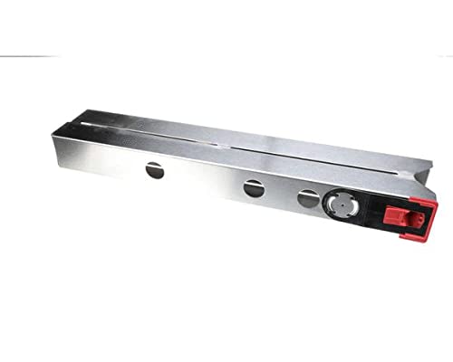 San Jamar Large Waffle Fry Dispenser - Commercial Grade Stainless Steel French Fry Holder for Restaurants, Diners & Food Trucks - Perfect for Serving Crispy Waffle Fries, Curly Fries & Potato Wedges