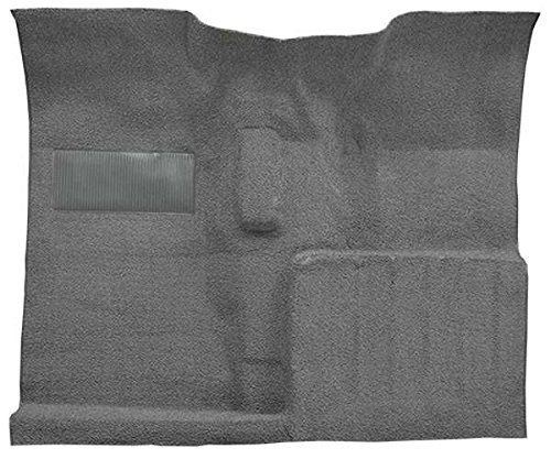 1974-1975 Jeep CJ-5 Passenger Area Automotive Carpet - 853 Silver Plush Cut Pile | Durable & Custom Fit Floor Mat for Classic Jeep Restoration & Off-Road Adventures