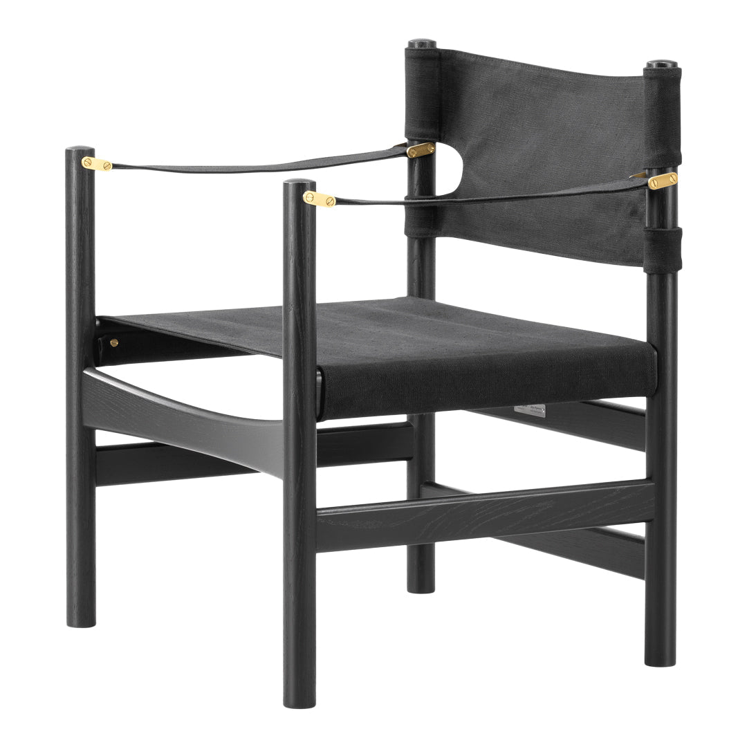 Borge Mogensen Canvas 21 Chair - Mid-Century Modern Dining Chair by Fredericia Furniture - Perfect for Dining Rooms, Kitchens & Home Offices