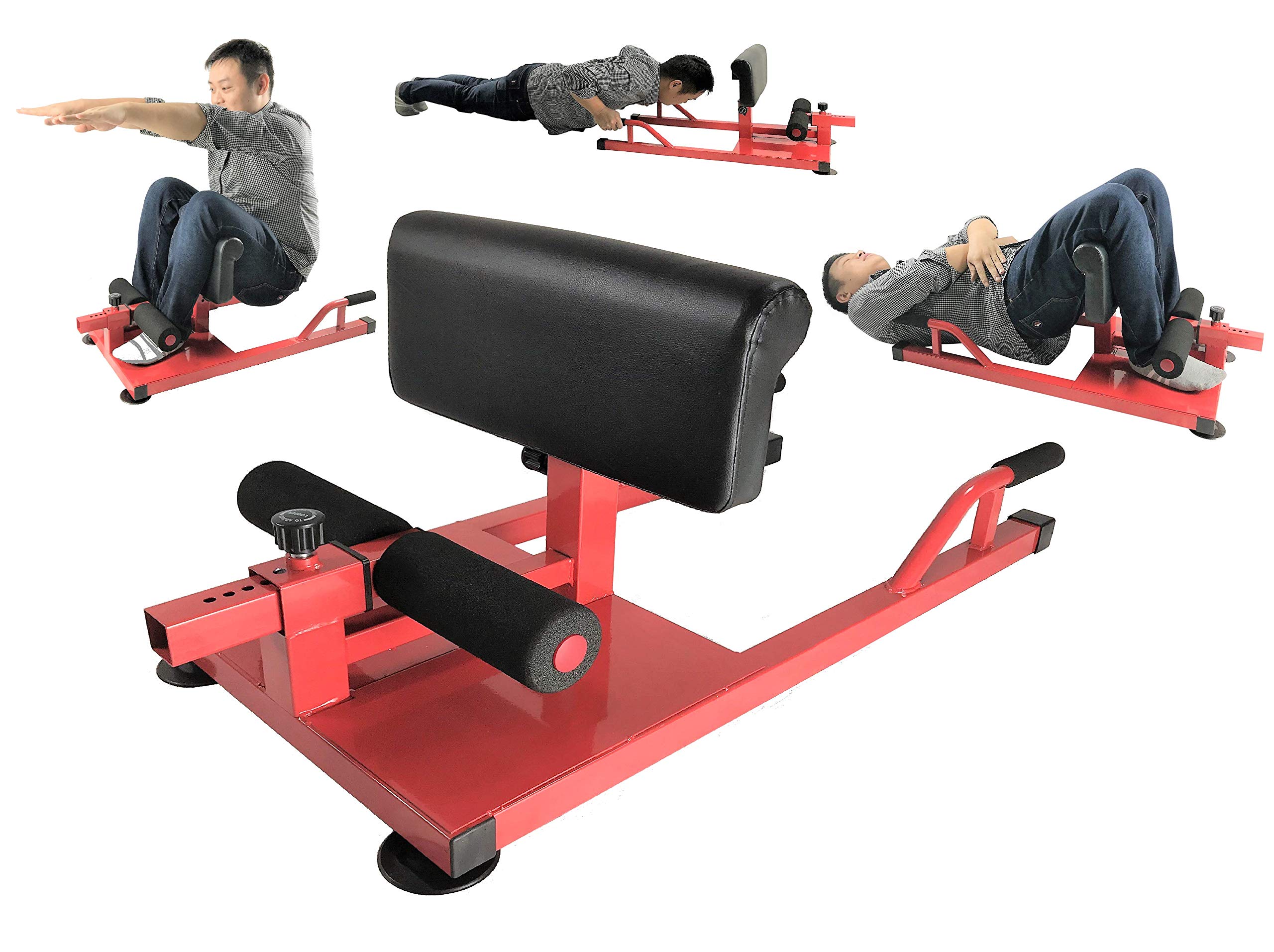 X-Factor 3-in-1 Sissy Squat Machine for Push Ab, Dip Workout & Sit Ups - Home Gym Fitness Equipment for Legs, Core & Upper Body Training | Perfect for Home Workouts, CrossFit & Strength Training