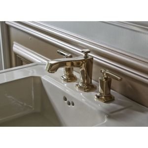Margaux Widespread Bathroom Sink Faucet - 1.2 GPM Low Flow Water-Saving Design - Perfect for Modern Bathrooms & Powder Rooms