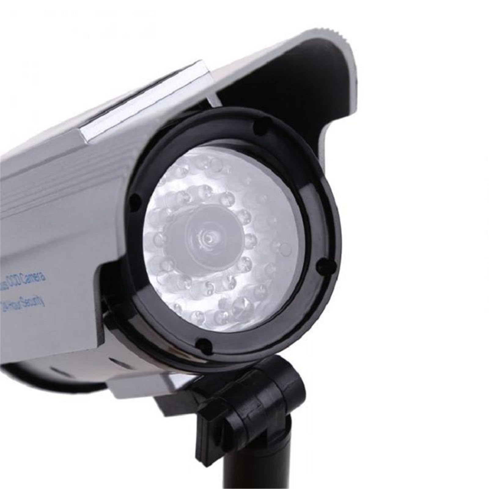 Fake Security Camera with LED Blinking Light - Dummy CCTV Surveillance Camera for Home & Business - Deter Burglars for Indoor/Outdoor Use
