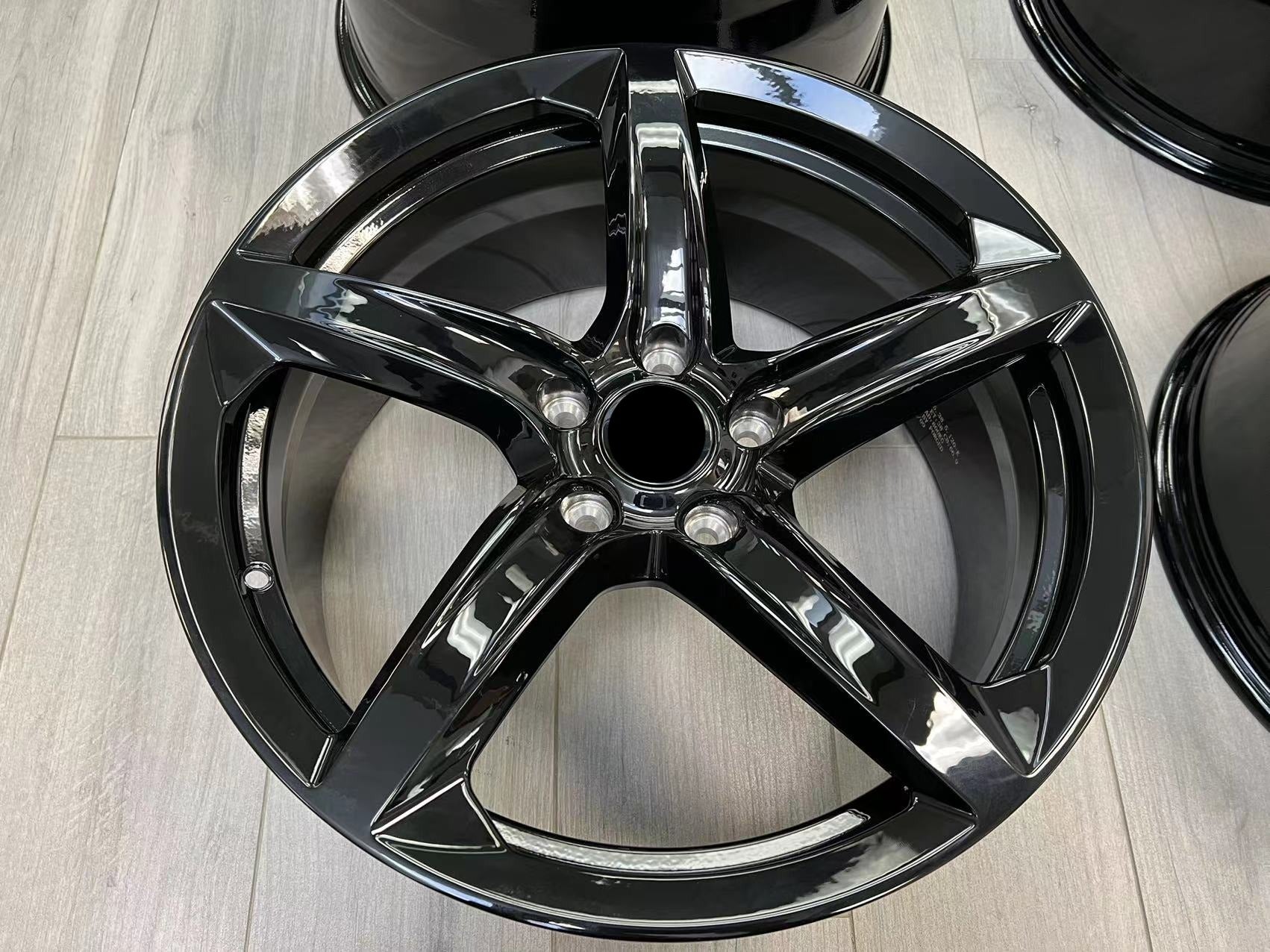 19/20 Z06 Style Forged Wheels for 2020-2024 Corvette C8 - Lightweight Performance Rims for Street Racing & Car Shows