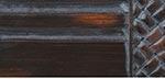 Finial Company Narrow Fluted Wood Pole - Satin Black with Gold Finish - Perfect for Staircase, Porch, or Deck Railing Posts