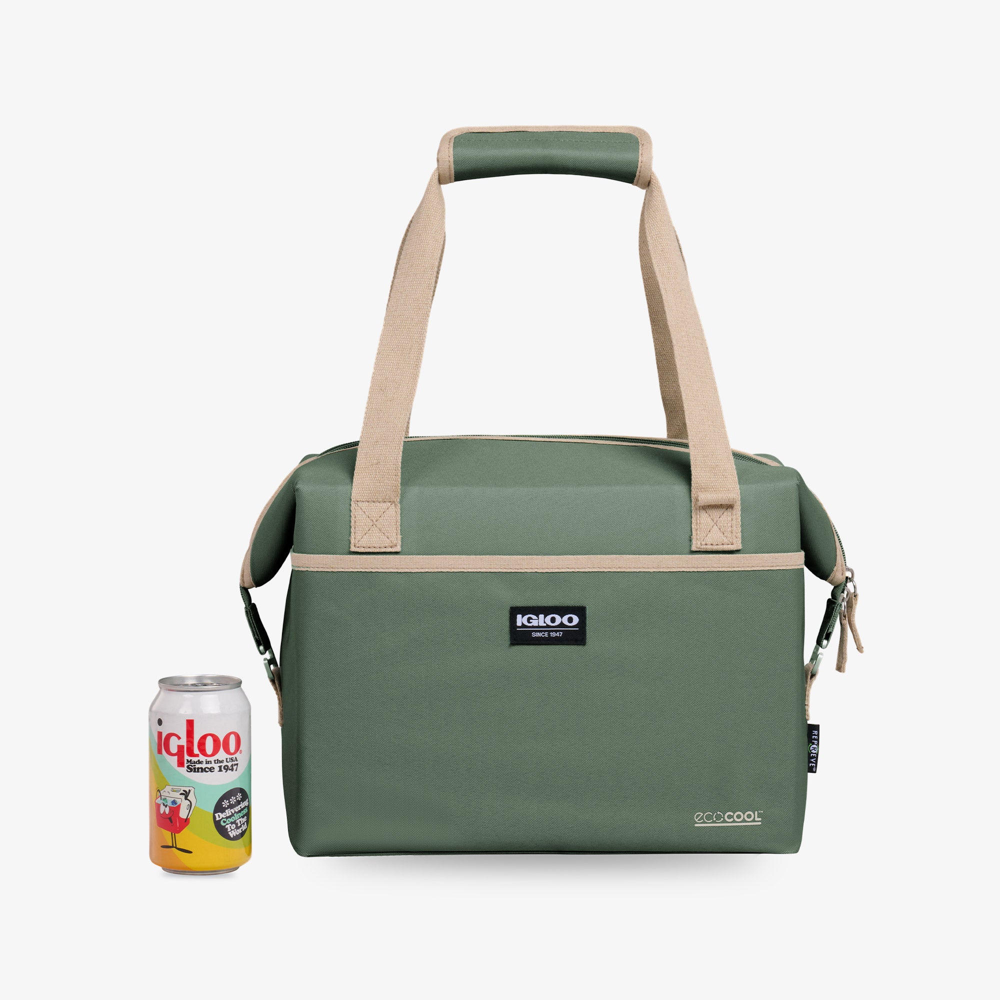 ECOCOOL® 24 Can Insulated Cooler Tote Bag - Portable Soft-Sided Cooler for Picnics, Beach, Camping & Outdoor Adventures
