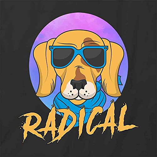 Radical Graphic Printed T-Shirt for Men & Women | Black Cotton Tee with Unique Designs | Perfect for Casual Wear, Street Style & Everyday Outfits