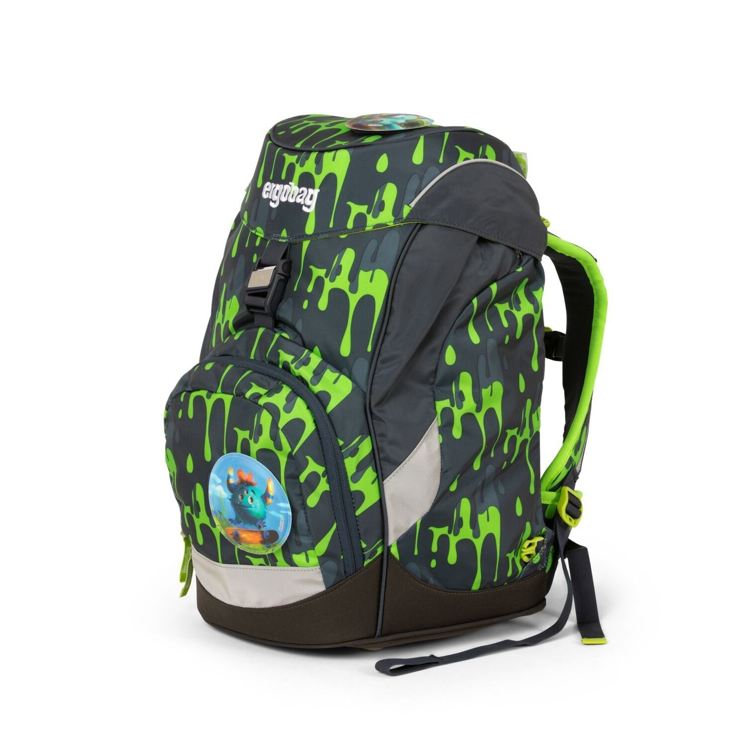 Ergobag Prime School Backpack for Kids - Lightweight, Durable & Ergonomic Design - Perfect for School, Travel & Daily Use - GlibbBear Collection
