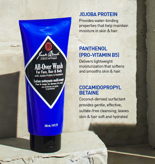 All Over Wash - Gentle Cleansing Body Wash for All Skin Types | Perfect for Daily Shower, Gym, and Travel