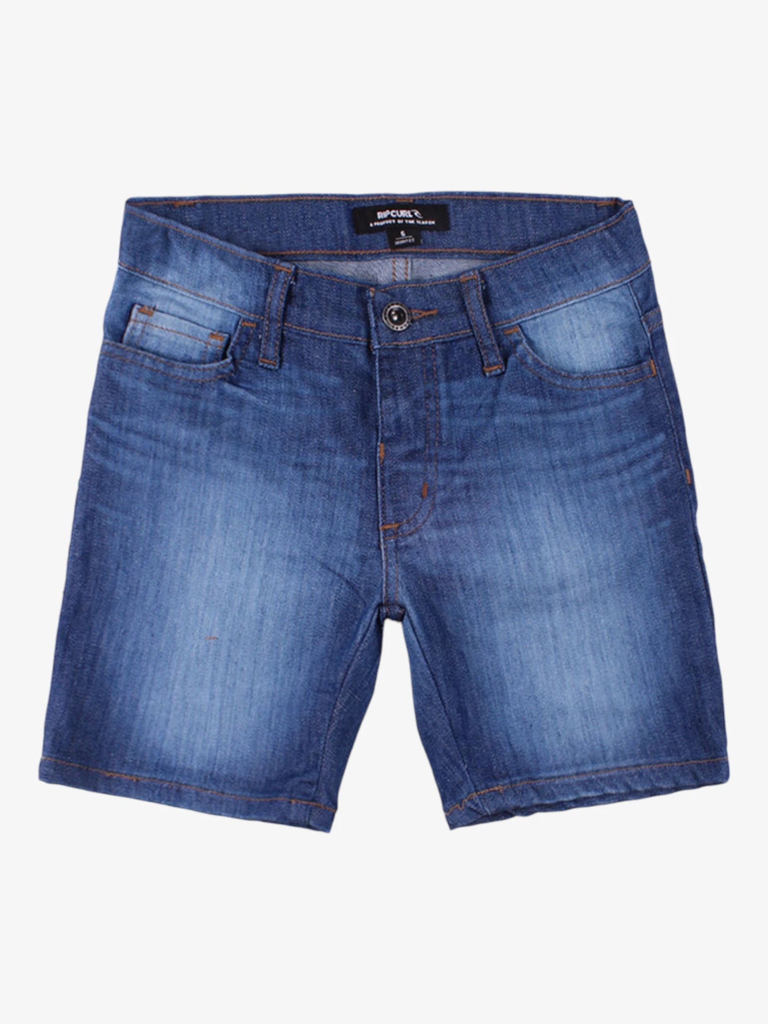 Rip Curl Boys' Bermuda Skinny New Mid Swim Trunks - Blue | Comfortable & Stylish for Beach, Pool & Summer Activities