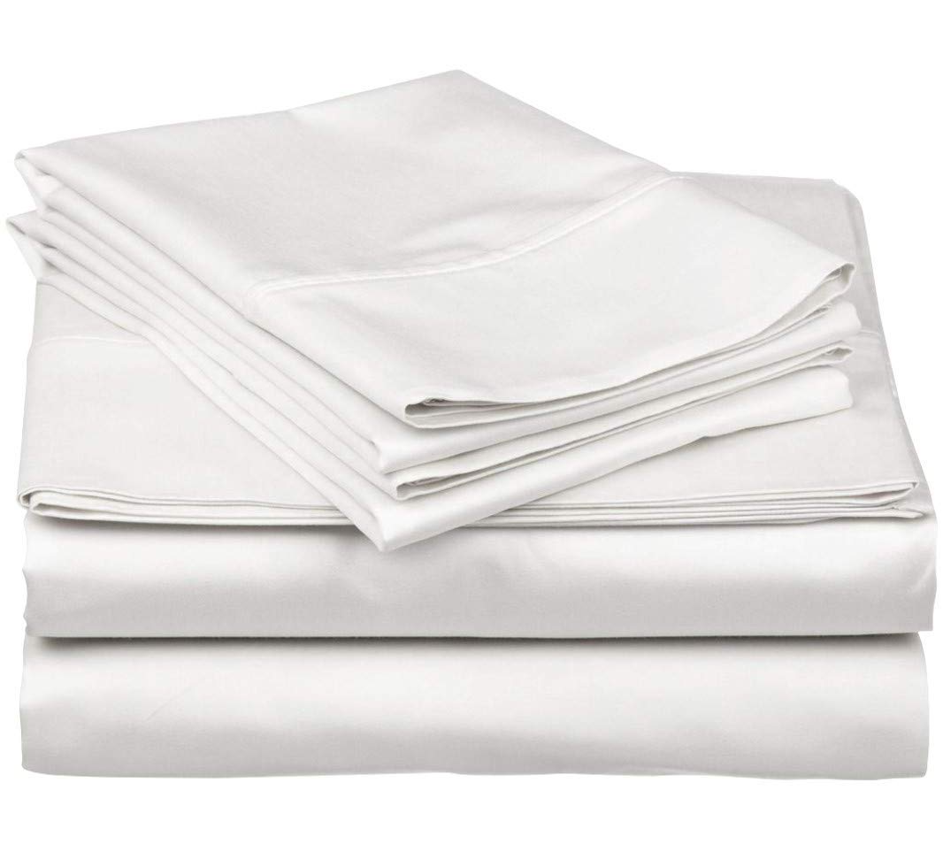 800 Thread Count 100% Egyptian Cotton Queen-XL Sleeper Sofa Bed Sheet Set - Fits Up to 8