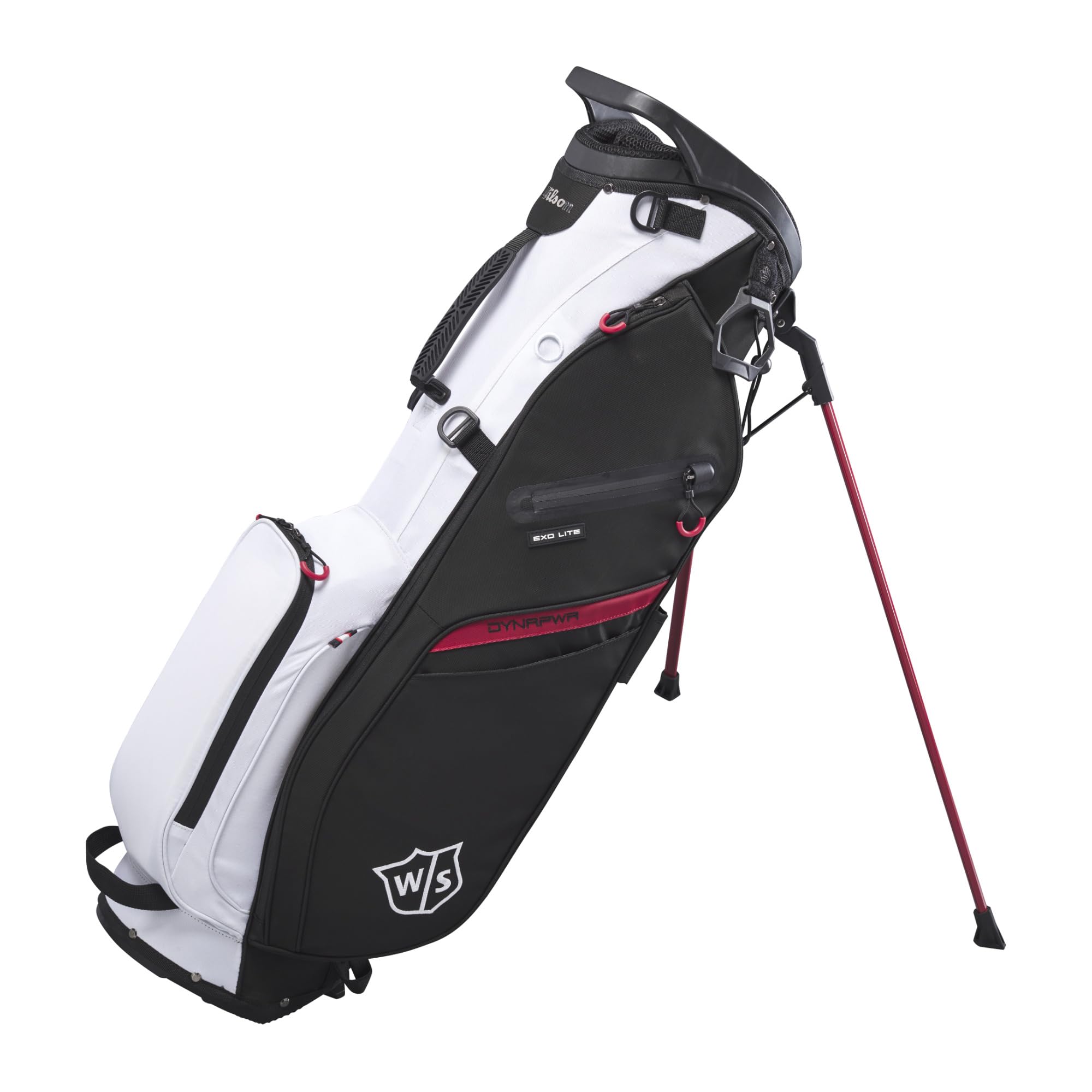 Wilson Staff Exo Lite Golf Stand Bag - Lightweight & Durable Golf Bag for Men & Women - Perfect for Walking the Course & Carrying Clubs Comfortably