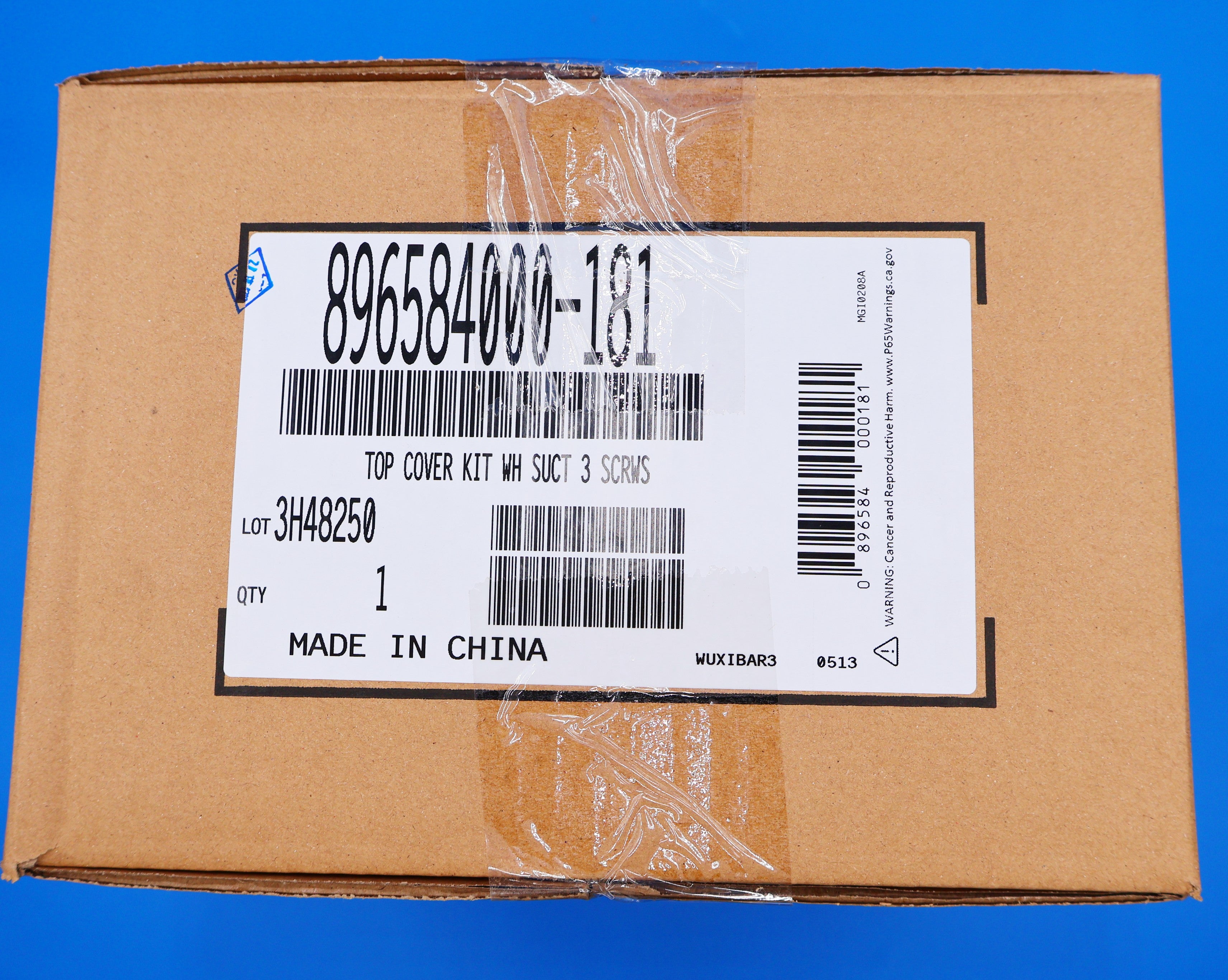 Hayward Poolvergnuegen Aquanaut White Upper Body Assembly with 3 Screws - Replacement Part 896584000-181 for Pool Cleaners - Perfect for In-Ground Pool Maintenance & Repair