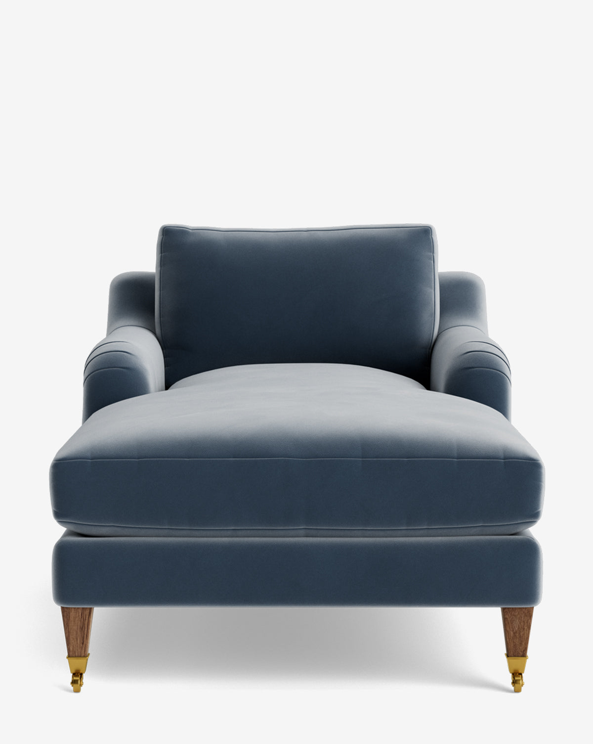 Lucille English Roll Arm Lounge Chair - Classic Upholstered Living Room Furniture for Relaxing & Reading - Perfect for Home, Office, or Library