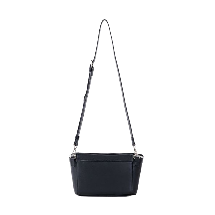 LEGATO LARGO Genuine Full Grain Leather Crossbody Bag for Women - Stylish Black Shoulder Purse (230g) | Perfect for Work, Travel & Everyday Use