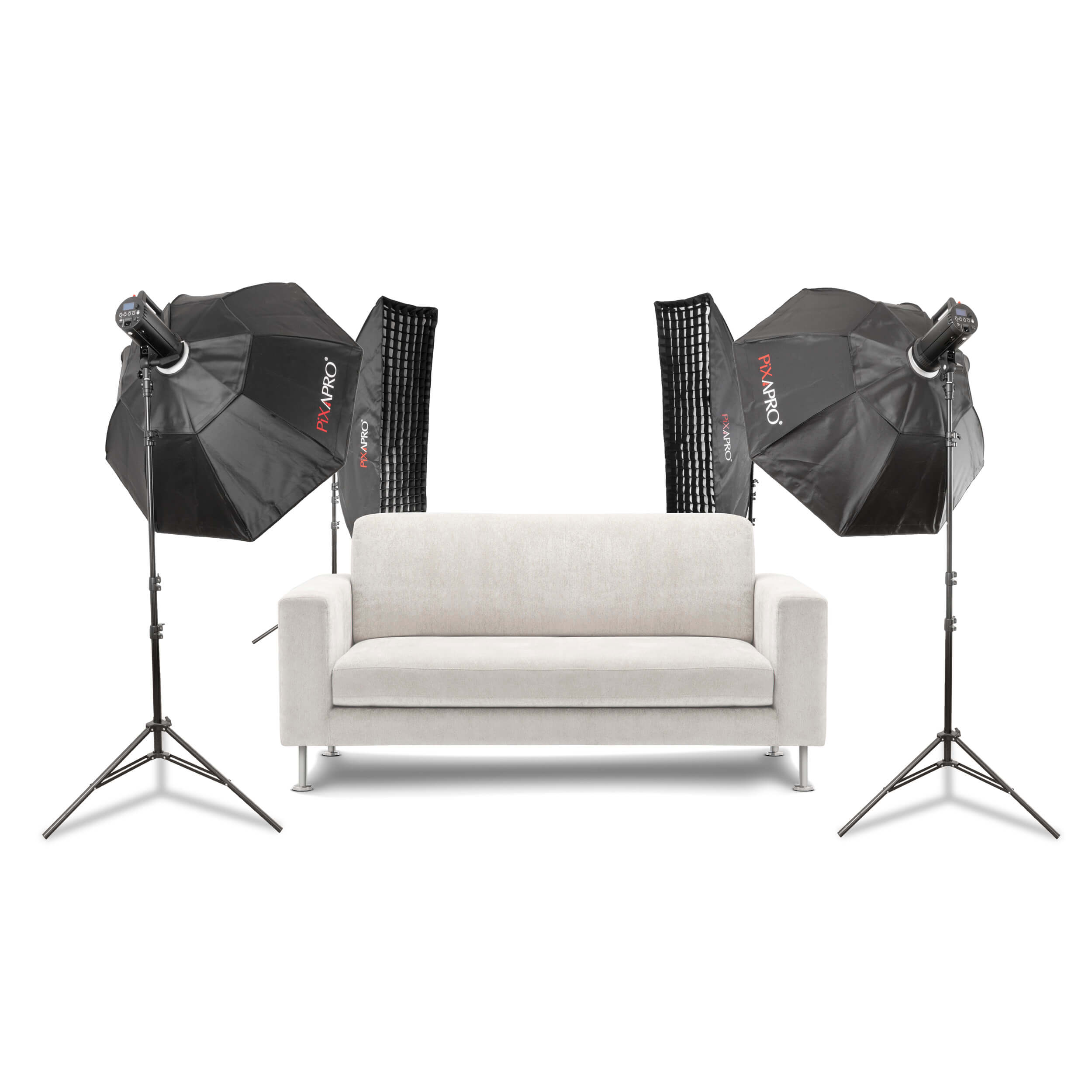 LUMI400II Budget LED Flash 4 Light Kit for E-Commerce Product Photography - Perfect for Amazon, eBay & Online Store Listings
