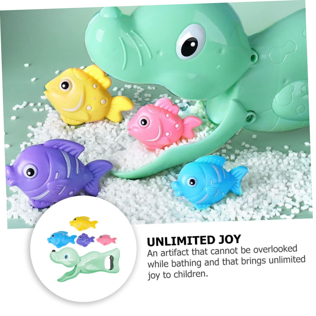 FAVOMOTO 3 Sets Bath Toys for Toddlers - Fun Fishing Game with Floating Fish, Educational Learning Toys for Kids, Waterproof Plastic Bath Time Play Set - Perfect for Bathtub, Pool & Indoor Water Play