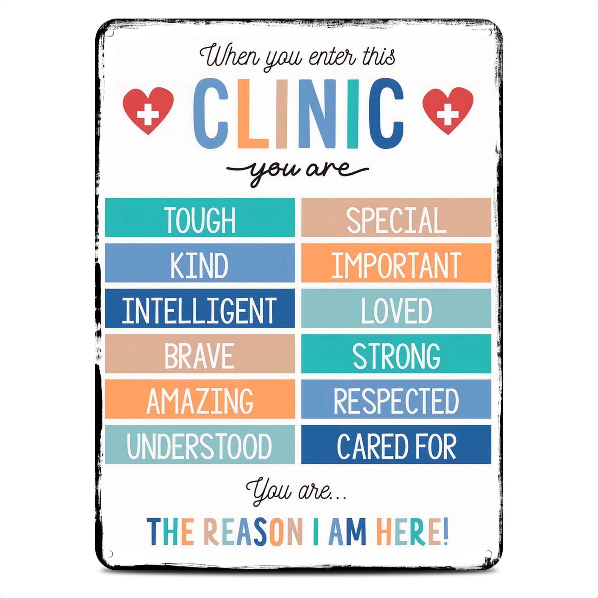 Motivational Health Posters for Clinic & Office Decor - Inspirational Wall Art for Doctor's Office, Classroom & Home - Perfect for Health Class, Waiting Room & Workspace