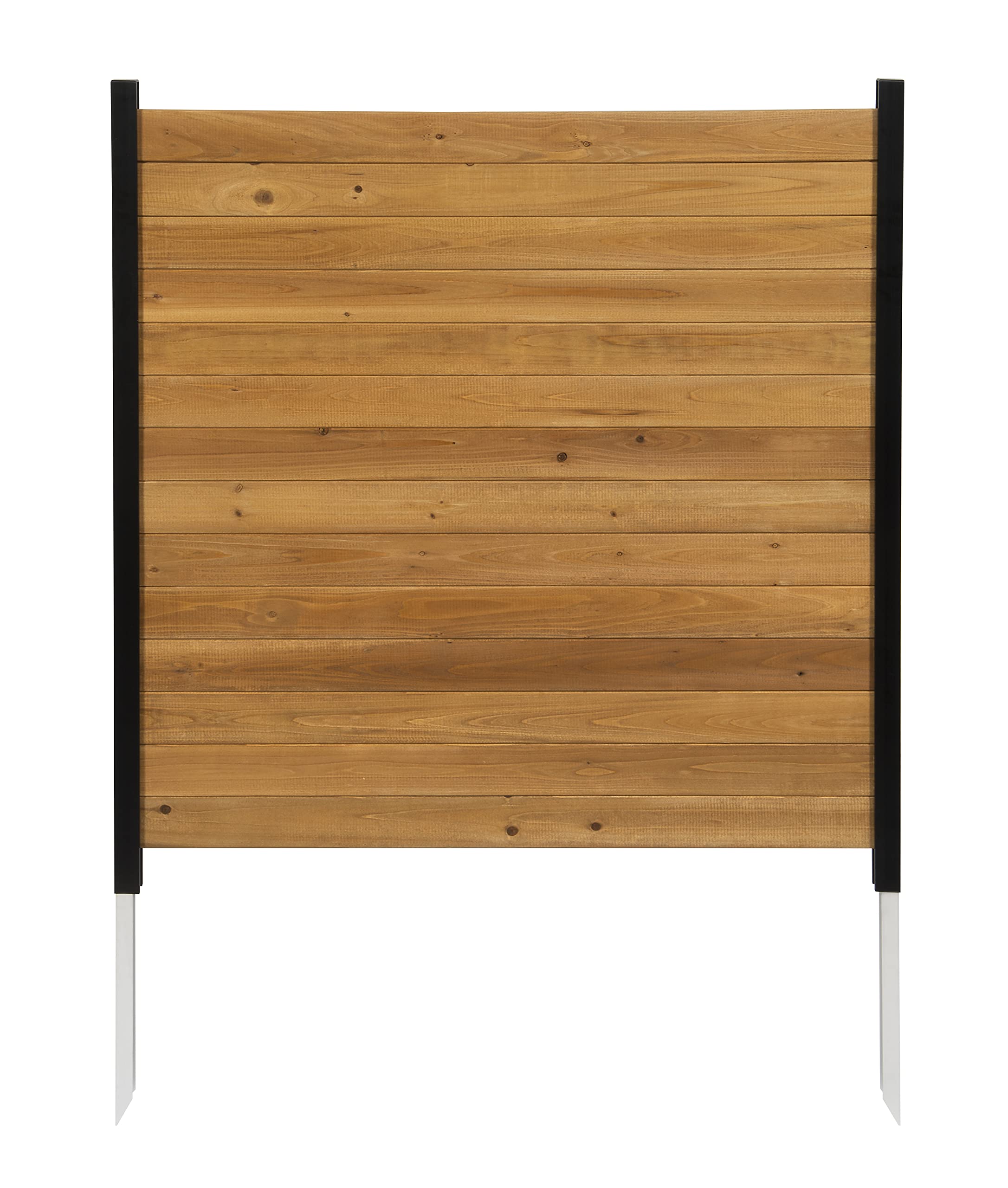 42in H x 38in W (2 Panels) No Dig Richmond Cedar Wood Privacy Screen - Outdoor Privacy Wall, Pool Equipment Enclosure, Trash Can Cover, AC Unit Fence - Perfect for Backyard, Patio, and Garden Decoration
