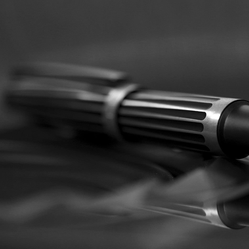 Diplomat Aero Fountain Pen - Premium Black Striped Design for Writing, Calligraphy & Gift Giving - Perfect for Office, School & Special Occasions