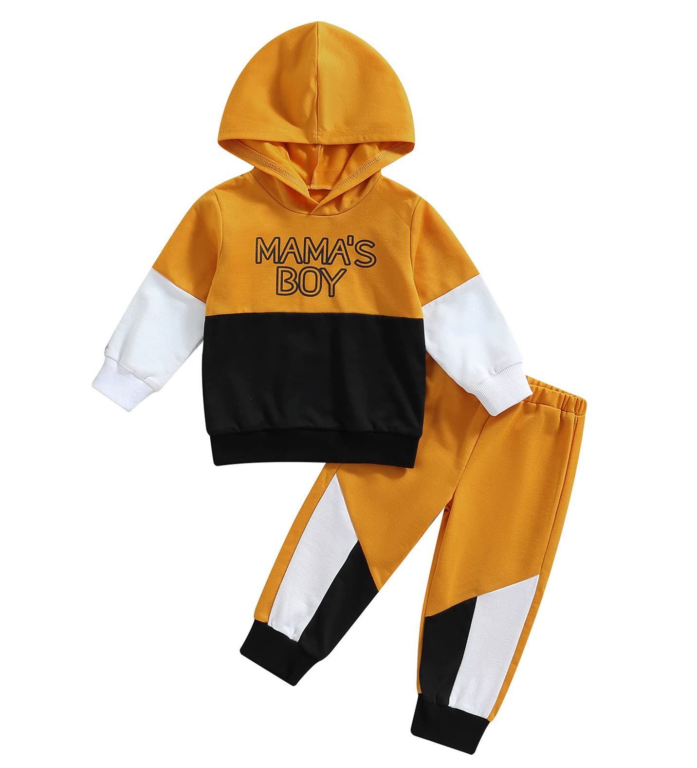 Adorable Baby Boy Outfits - Soft Hoodies & Long Pants Set for Fall Winter | Cozy Toddler Clothes for Playdates & Outdoor Activities