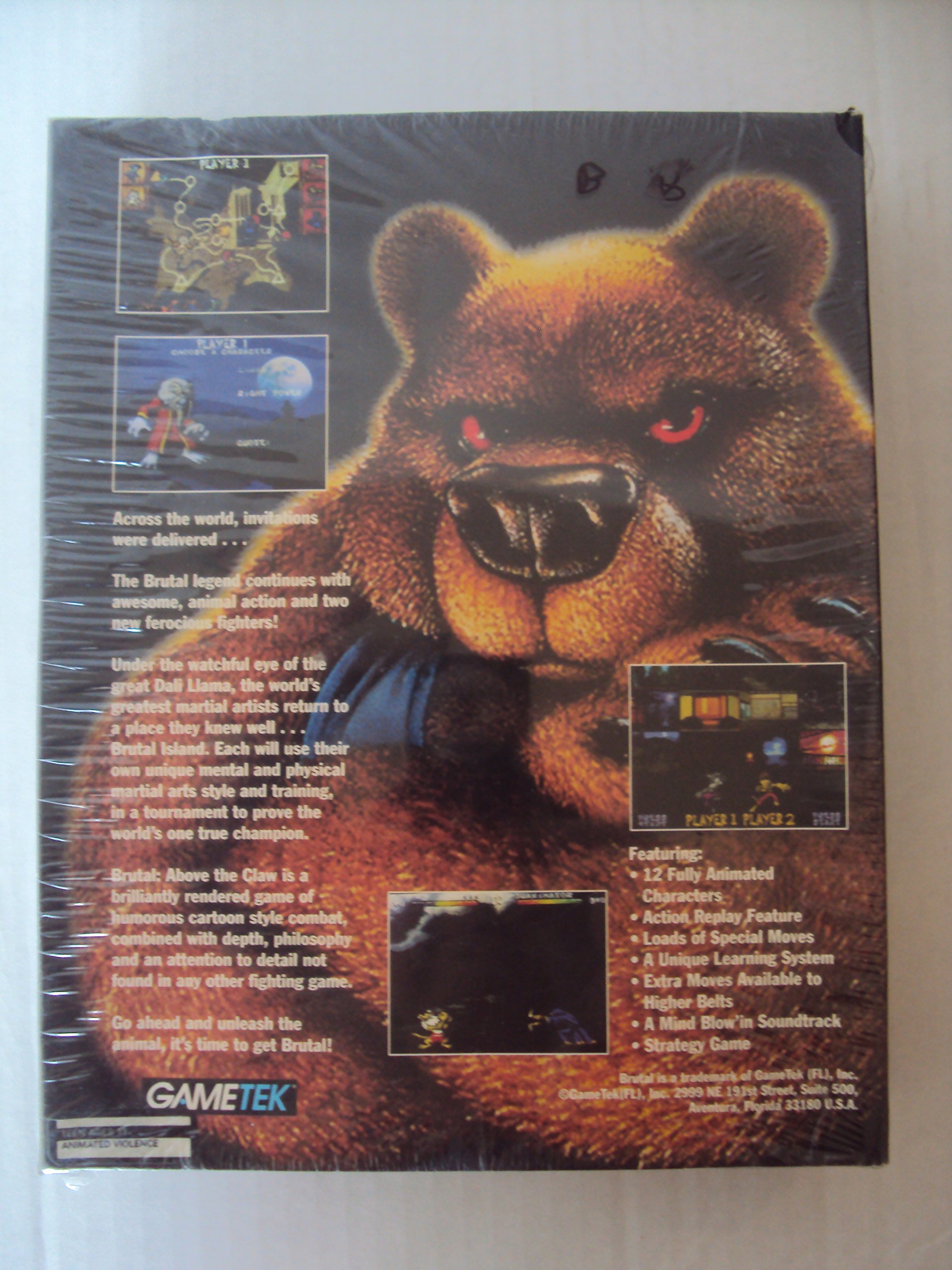 BRUTAL ABOVE THE CLAW - PC Game CD-ROM | Action-Packed Combat Adventure | Perfect for Gamers & Action Enthusiasts