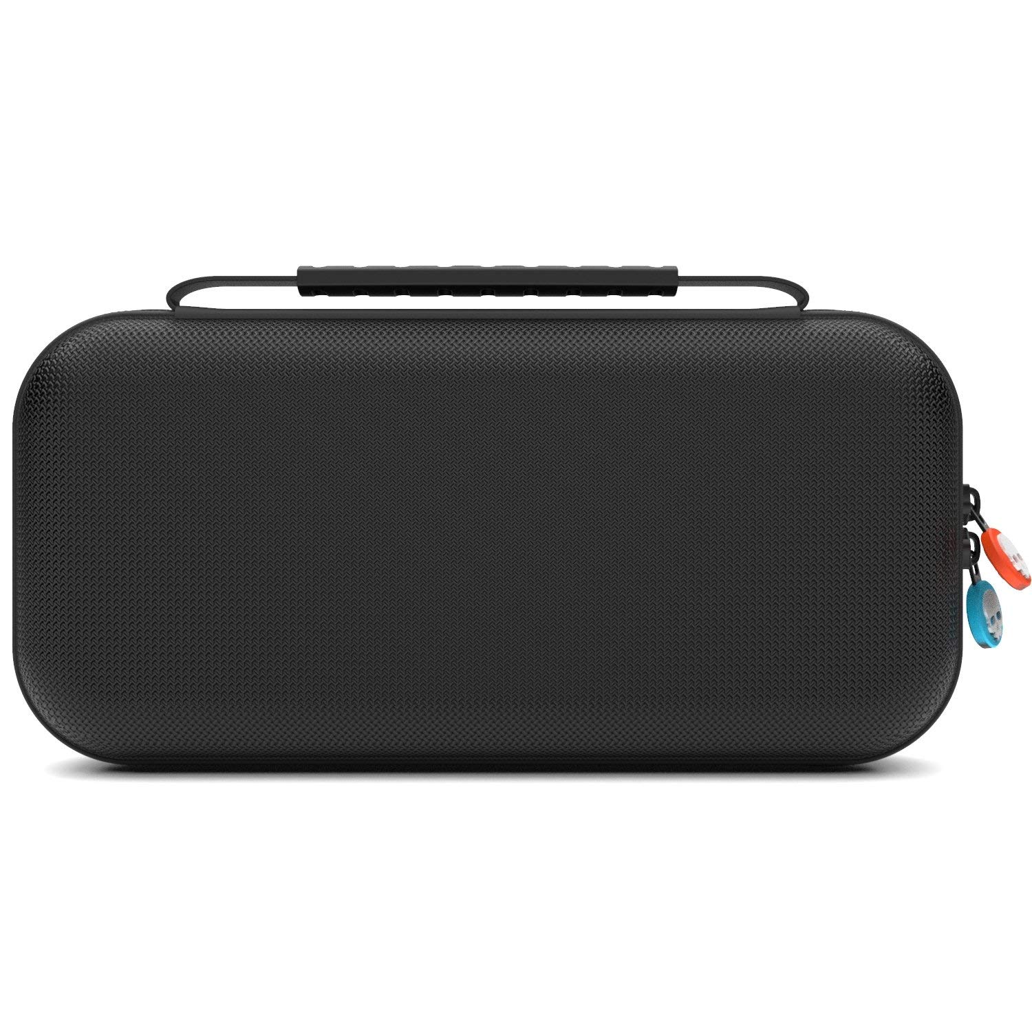 Skull & Co. Maxcarry Case for Nintendo Switch - Portable Hard Shell Travel Protection Case with Storage for Switch Console, GripCase & Accessories (Black) | Perfect for Gaming On-The-Go & Travel Protection