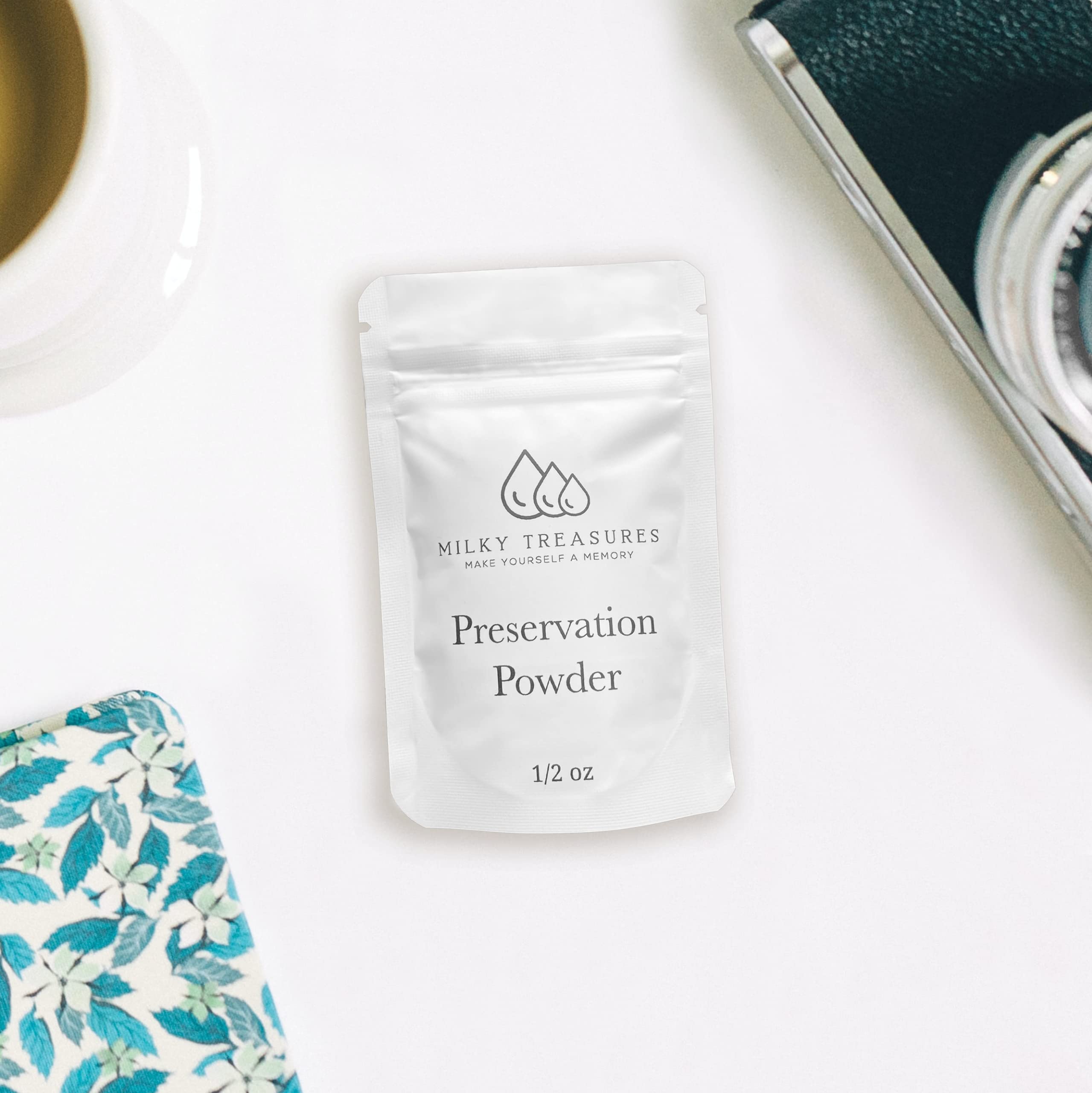 DIY Breastmilk Jewelry Preservation Powder for Breastfeeding Keepsakes | New Mom Gifts for Pregnant Women | Mix with UV Resin or Epoxy | Baby Shower Registry | 1.5 oz | Create Cherished Memories of Motherhood