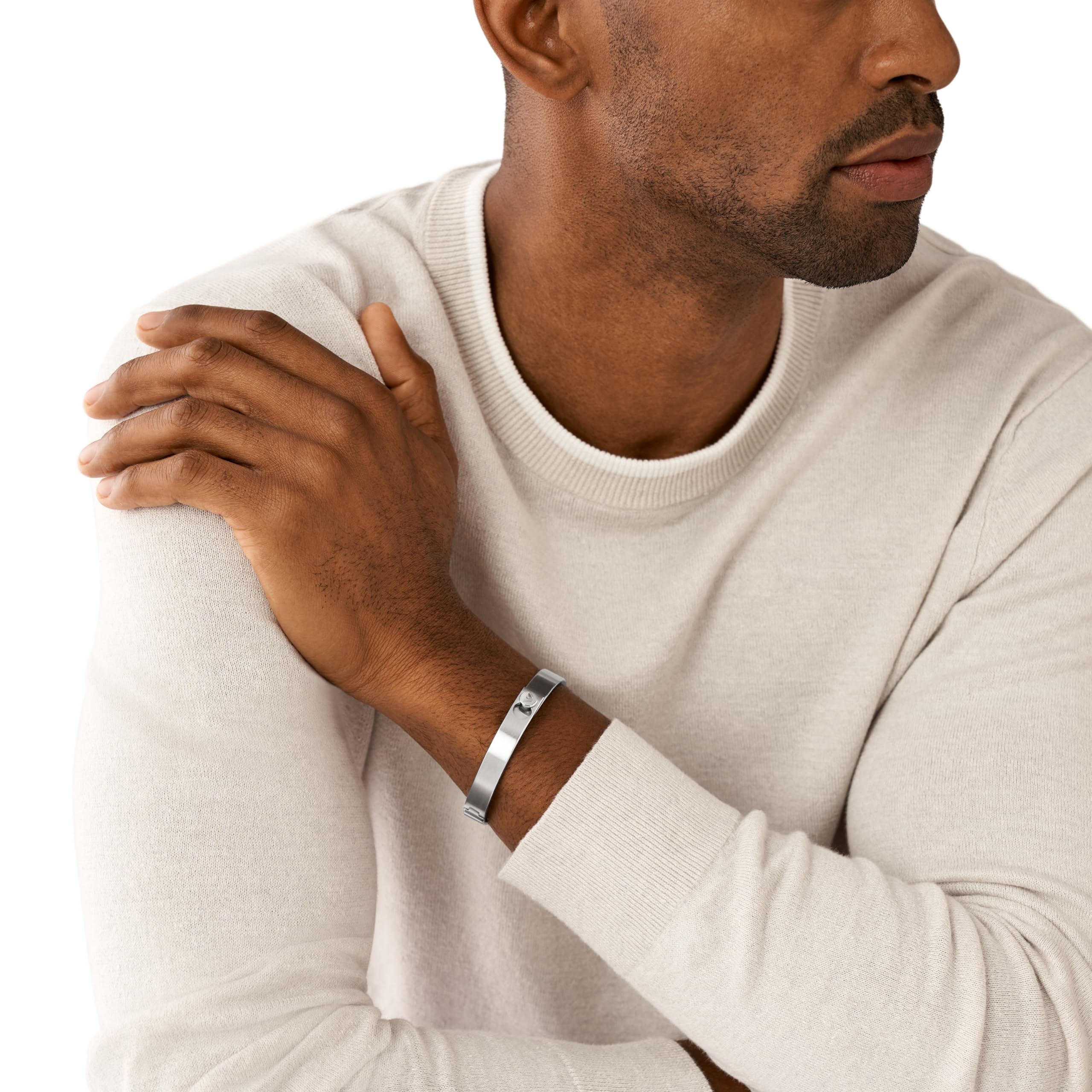 Emporio Armani Men's Stainless Steel Bracelet - Luxury Waterproof Watch for Business & Casual Wear | Perfect for Office, Date Night & Special Occasions