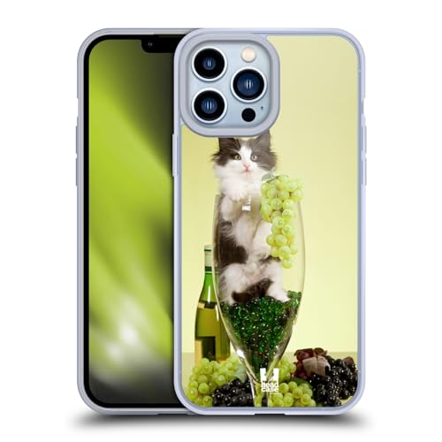 Cat In A Wine Glass With Grapes