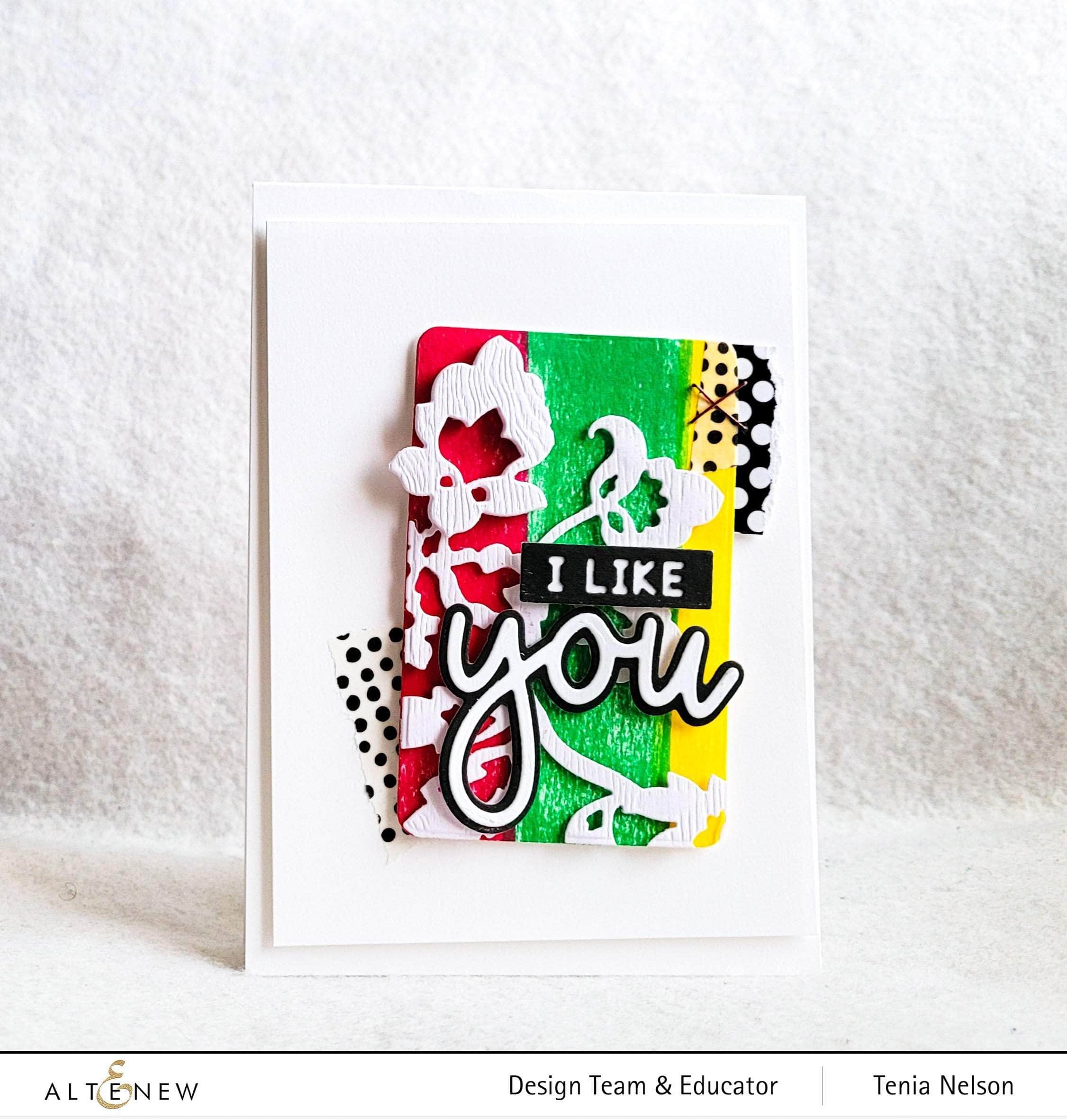Floral Pattern Motif Die Set for Card Making & Scrapbooking - DIY Crafting & Paper Cutting Tools
