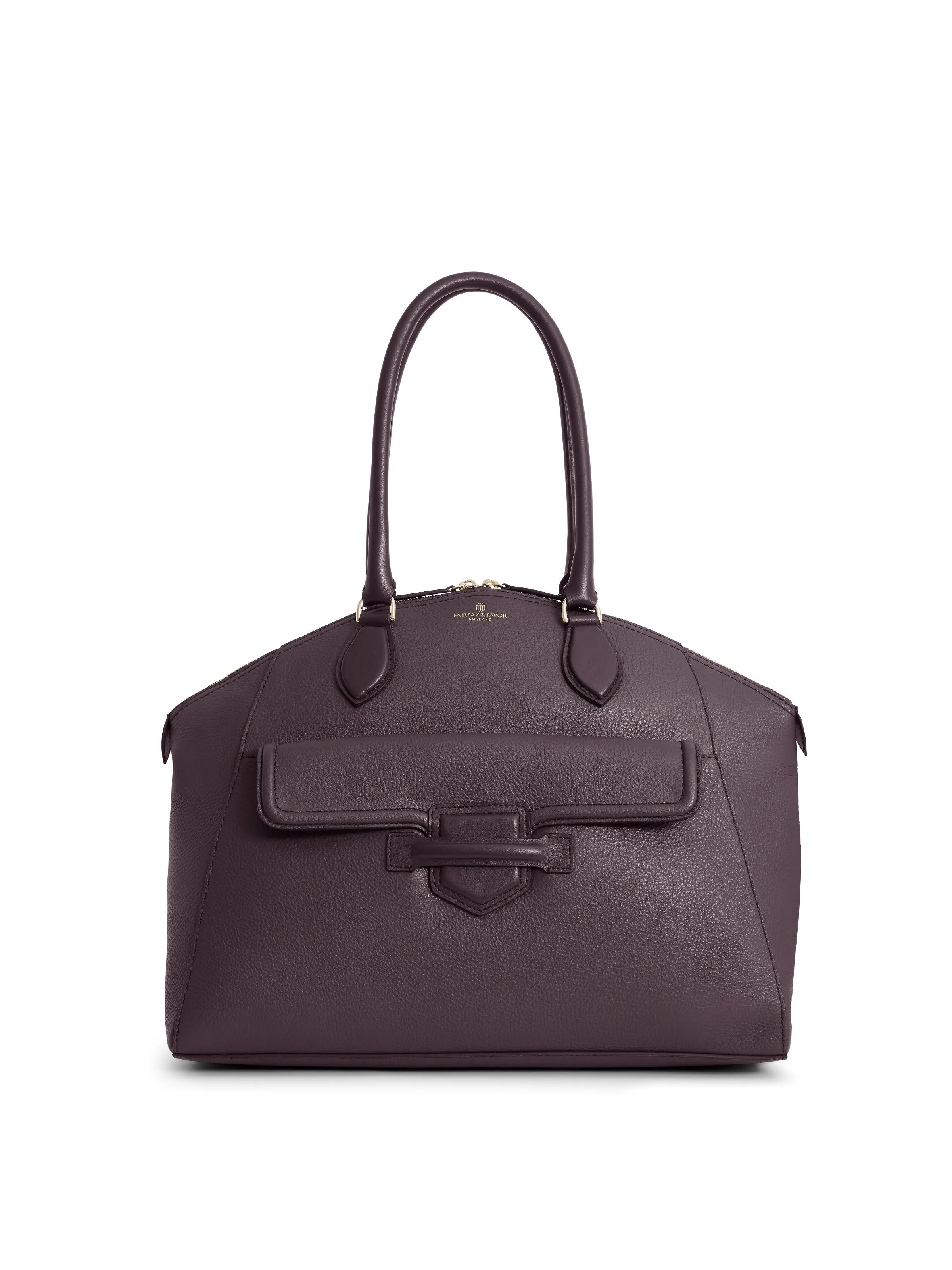 Massingham Genuine Leather Handbag for Women - Chocolate Brown Crossbody Purse - Perfect for Work, Travel & Everyday Use