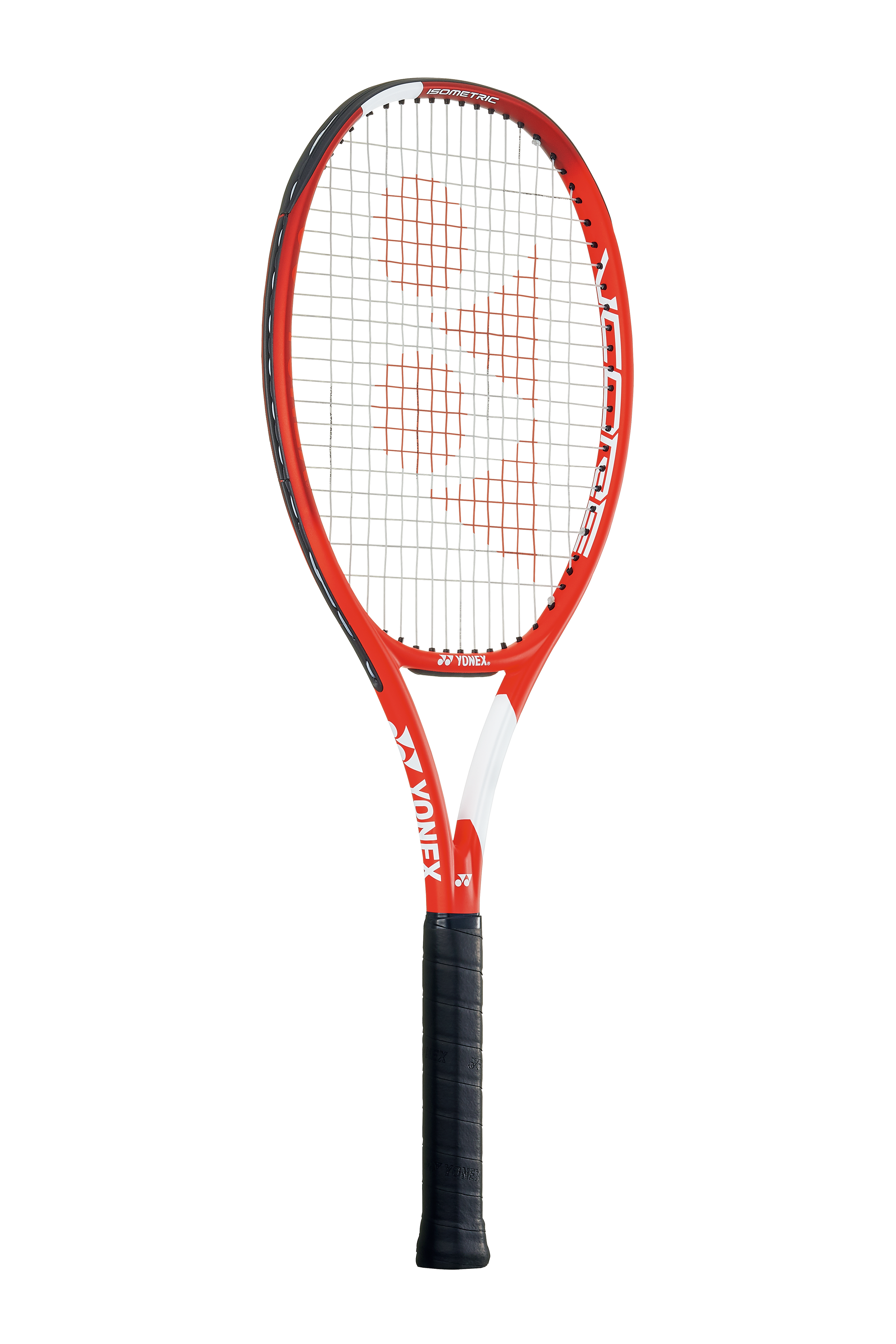 Yonex VCore 260g Pre-Strung Tennis Racket for Adults - Lightweight Carbon Graphite Racquet with Tango Red Design | Perfect for Beginners & Intermediate Players | Court & Training Use