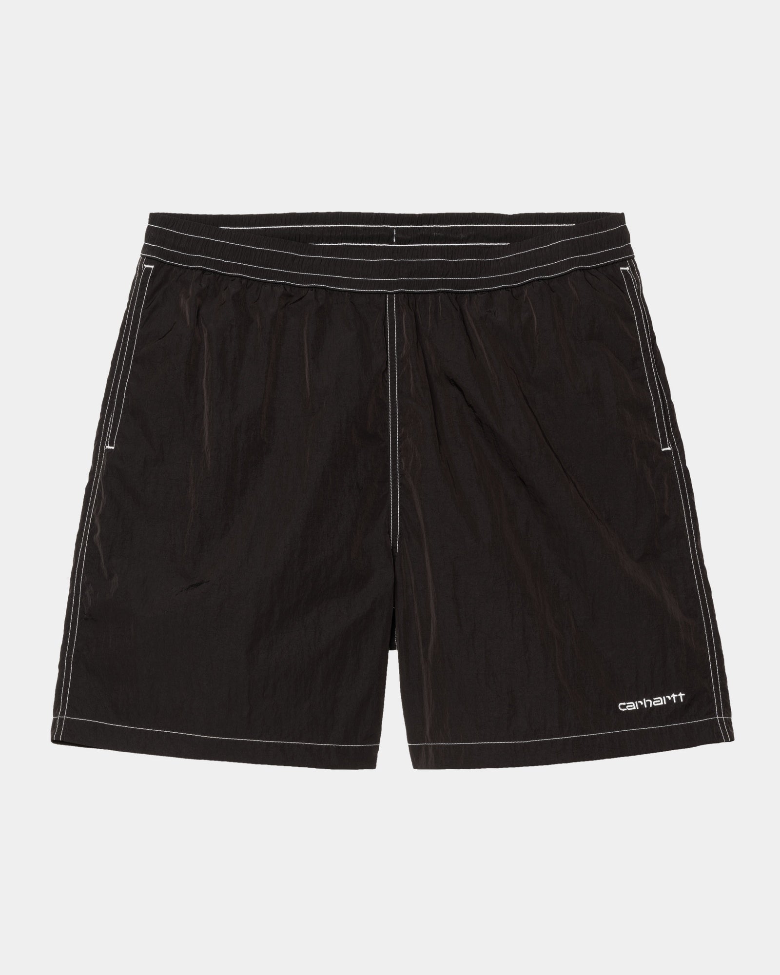 Canby Swim Trunks for Men - Quick Dry Comfortable Beach Shorts | Black & White | Perfect for Pool, Beach, and Vacation Wear