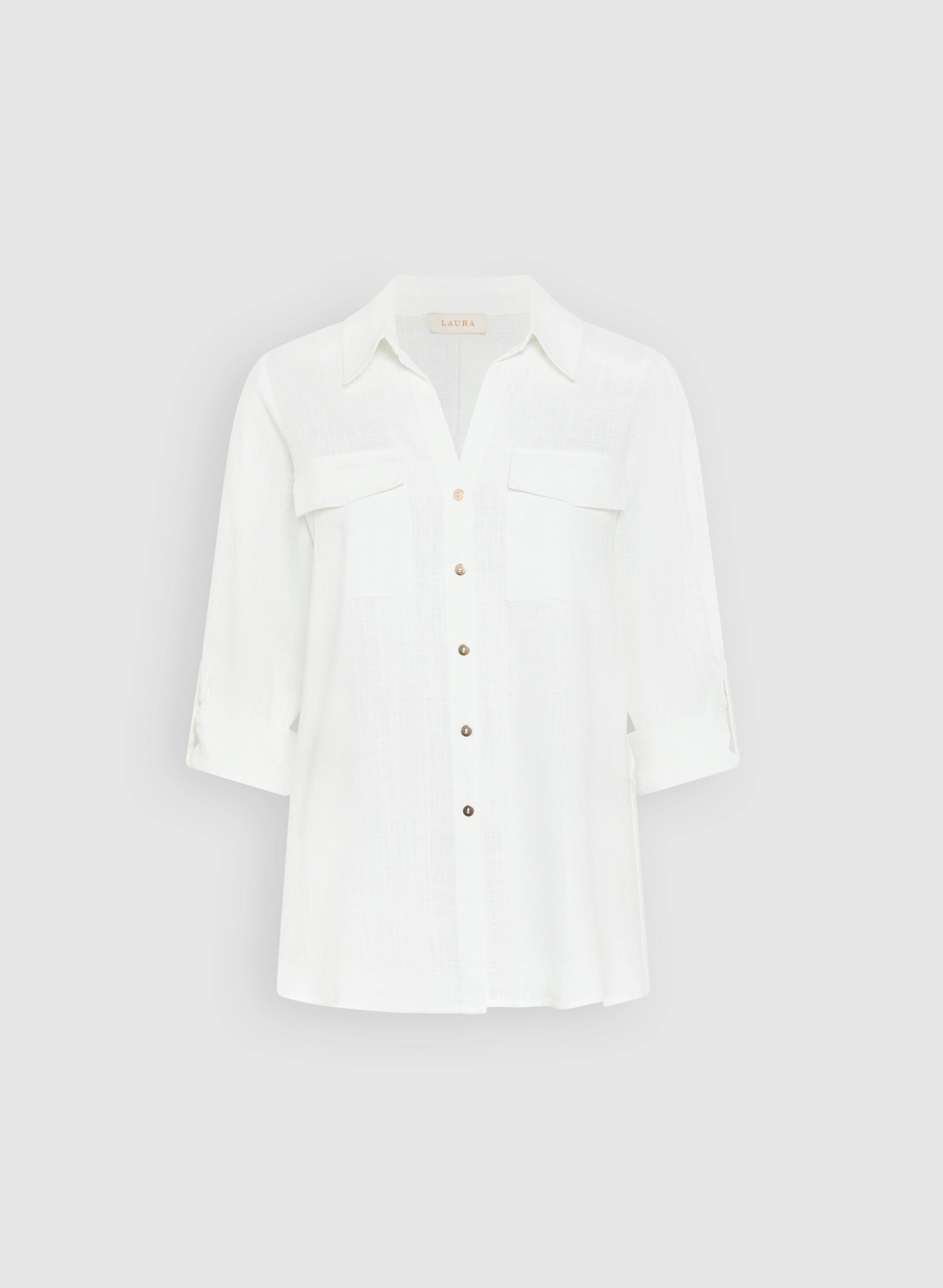 Women's Casual Button Down Blouse - Soft Cotton Shirt for Work & Everyday Wear | Office, Date Night & Weekend Outfits