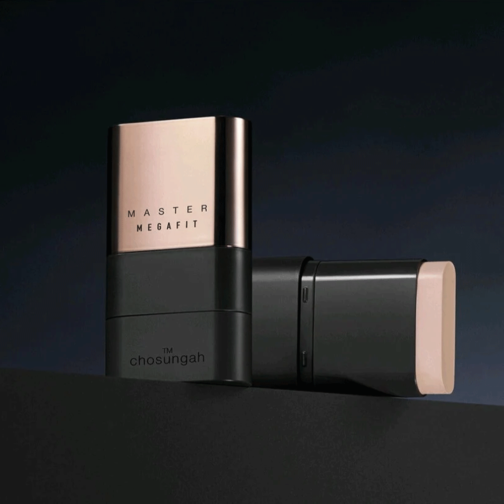 CHOSUNGAH BEAUTY Mega Fit Stick Foundation SPF50+ PA++++ - 16g Long Lasting Matte Makeup with Sun Protection | Perfect for Travel & On-the-Go Touch Ups